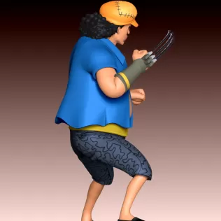 Marshall D Teach Young - One Piece - Model thumbnail 8