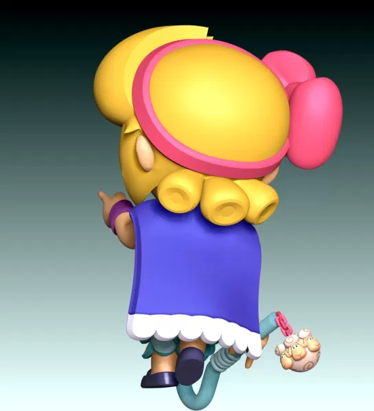 Bo Peep Bibi - Brawl Stars - Model preview 9