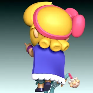 Bo Peep Bibi - Brawl Stars - Model thumbnail 9
