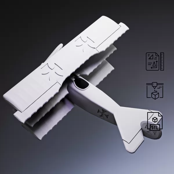 WWI Triplane Fighter #RoZ - Model preview 8