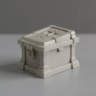 Cursed Tombstone Box - Gothic Halloween Container