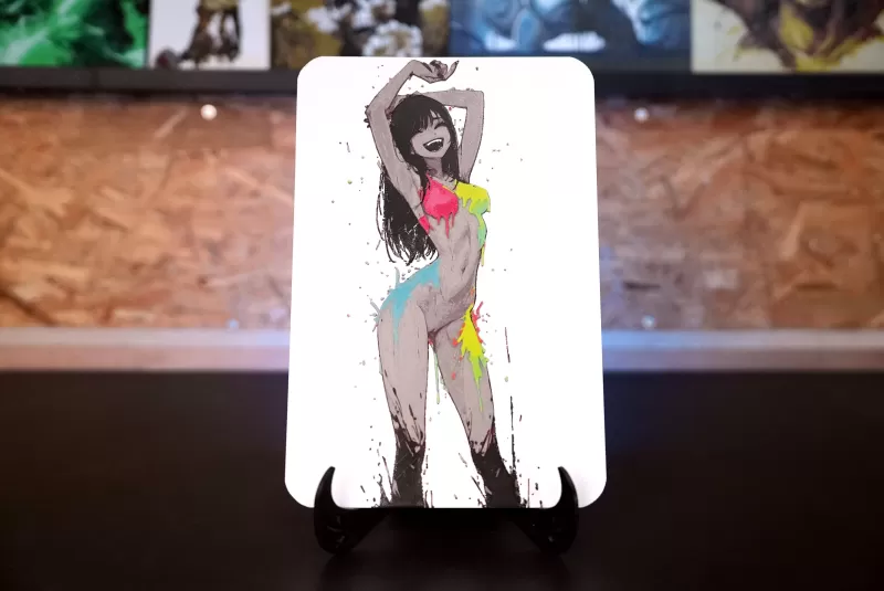 COLOR GIRL (HueForge NSFW) 155x230mm - Model preview 3