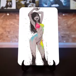 COLOR GIRL (HueForge NSFW) 155x230mm - Model thumbnail 3