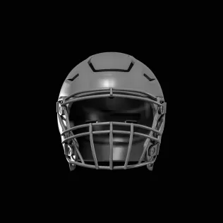 Wearable American Football Helmet - Model thumbnail 3