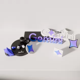 Gemini Inspired AI Mascot - Model thumbnail 3