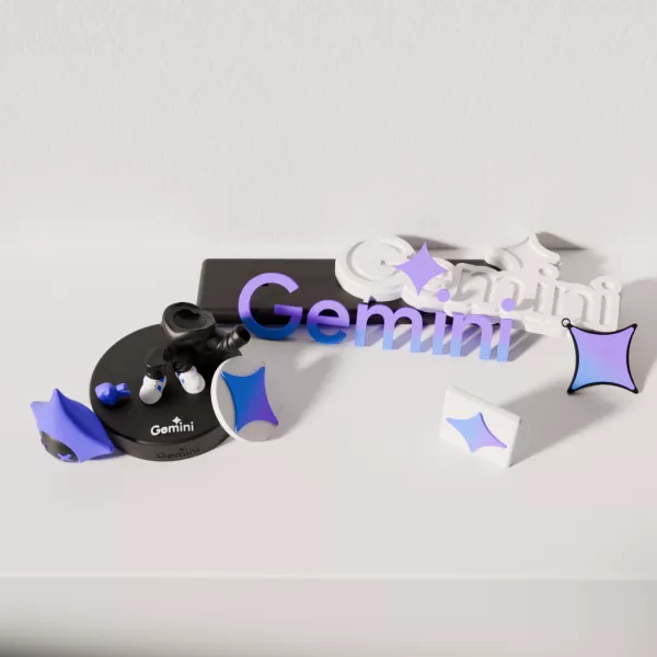 Gemini Inspired AI Mascot - Model preview 3