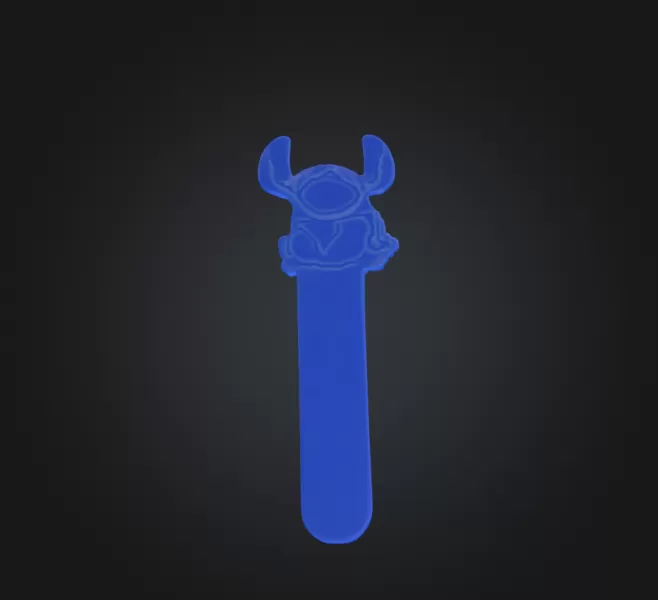 stitch bookmark - Model preview 1