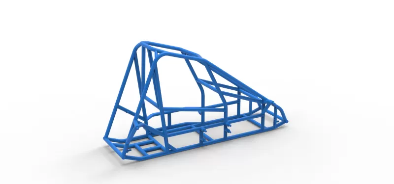Frame of Quarter Midget Scale 1:16 - Model preview 12