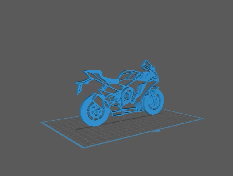 Yamaha - R1 Wall Art - Model preview 1