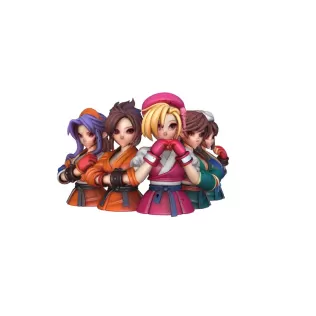 Group of Fighting Girls 3D Model - Model thumbnail 3