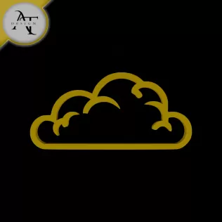 Simple Cloud Symbol - 2D Art