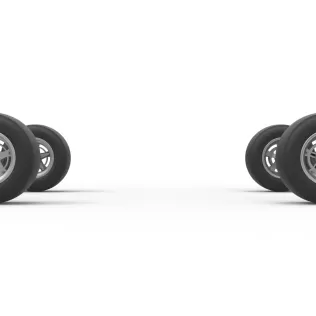 Wheel Set of 350 Supermodified Scale 1:25 - Model thumbnail 5