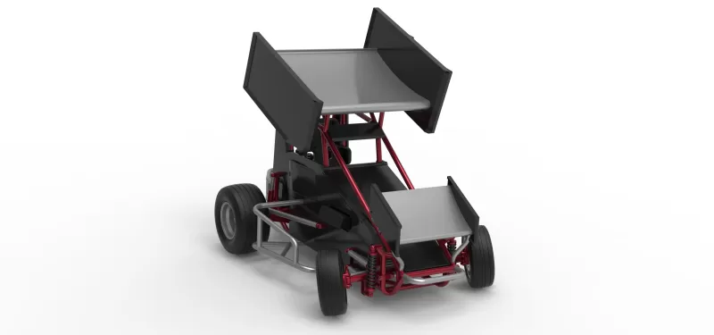 New Zealand Minisprint while turning Scale 1:25 - Model preview 26