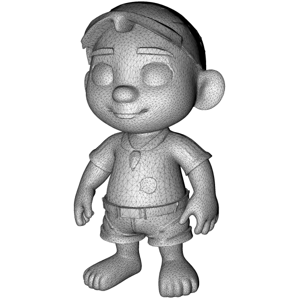 Whimsical Creature & Character Kitbash Collection – High-Poly 3D - Model preview 5