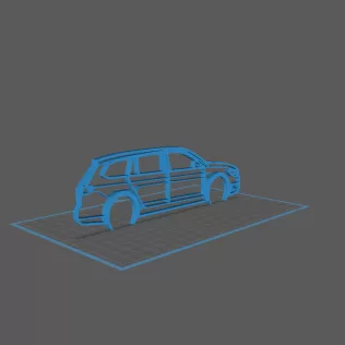 Audi - Passat B8 Wall Art - Model thumbnail 1