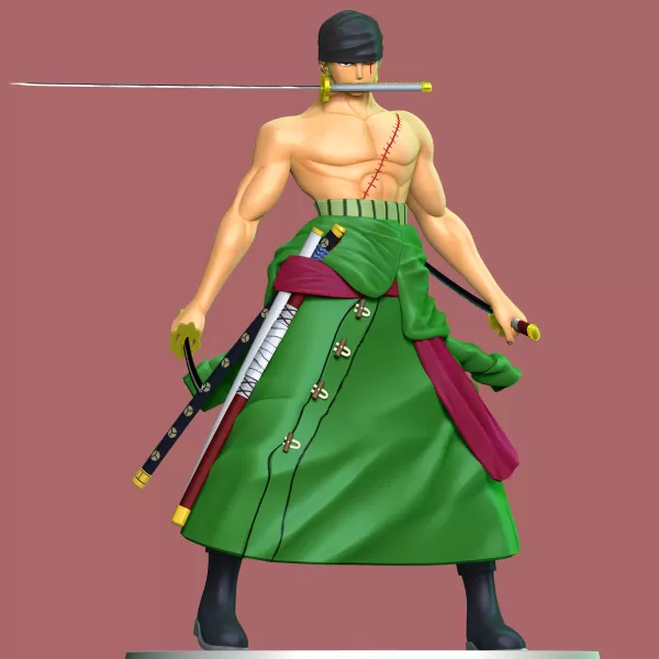 Zoro One Piece Fan Art - Model preview 1