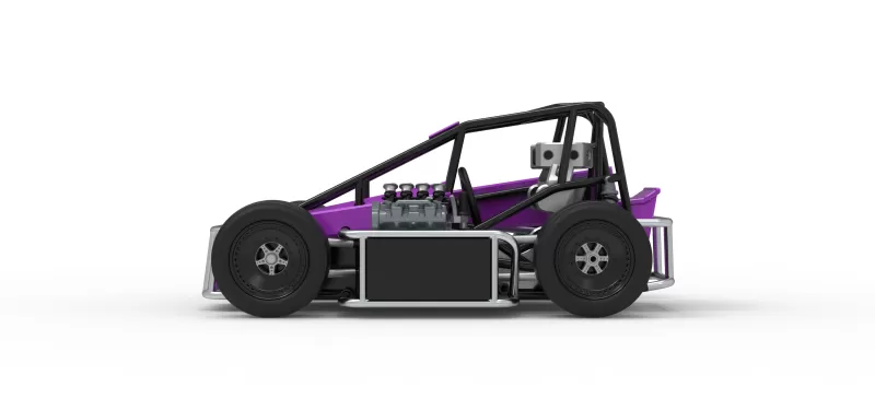 Three Quarter Midget Scale 1:25 - Model preview 9