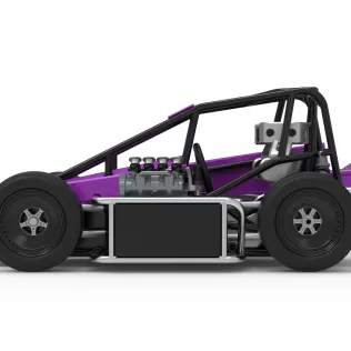 Three Quarter Midget Scale 1:25 - Model thumbnail 9