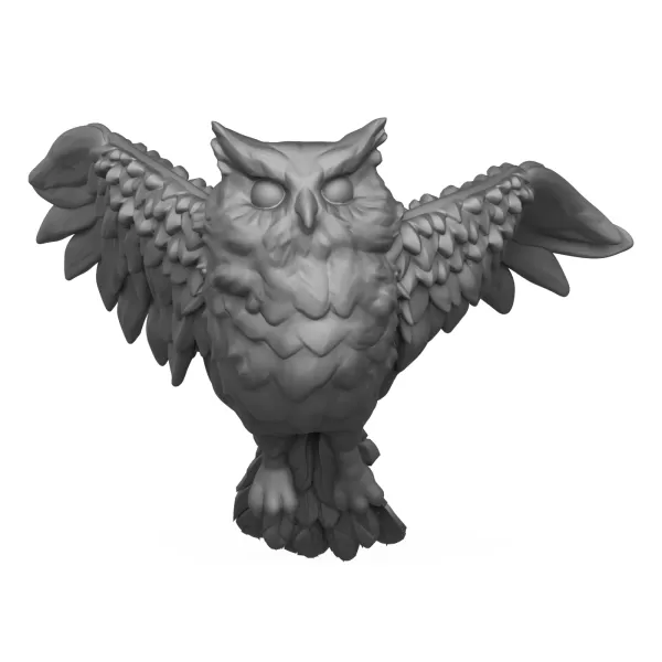 Owl Bird - Model preview 1