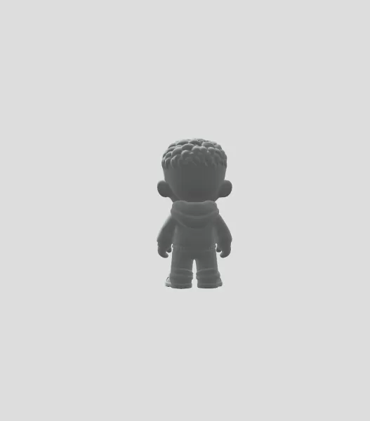 Cozy Hoodie Kid - Model preview 3