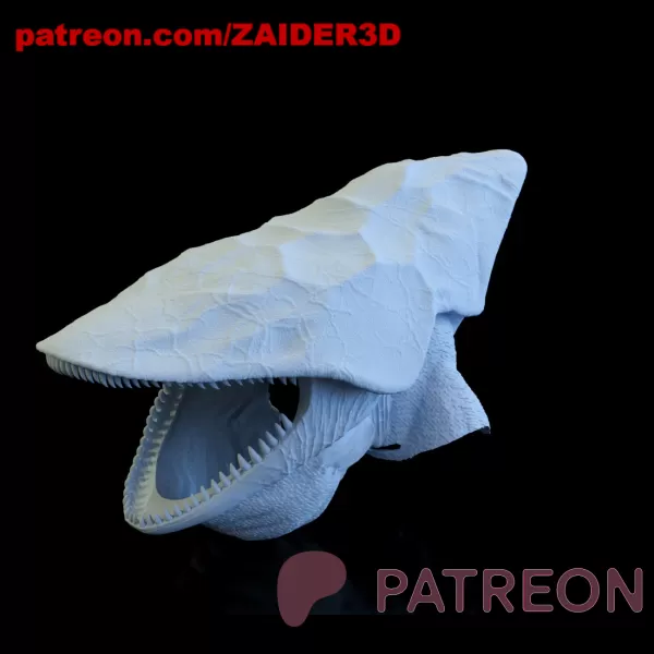 kaiju no 11 helmet mask - Model preview 2