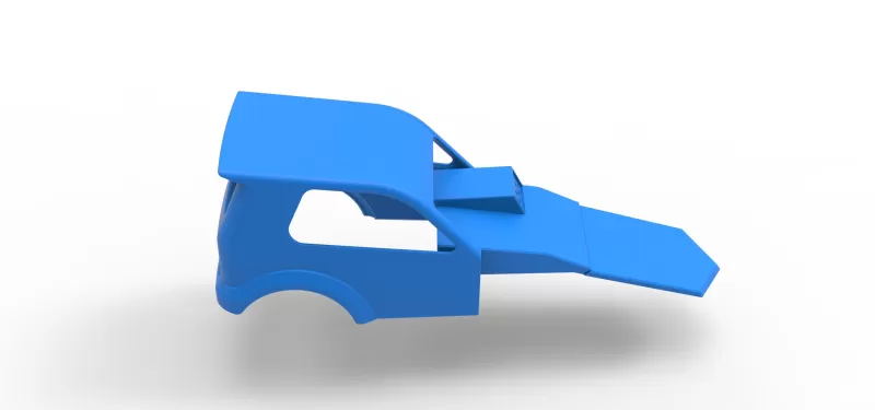 Shell of New Zealand Superstock car Version 3 Scale 1:25 - Model preview 16
