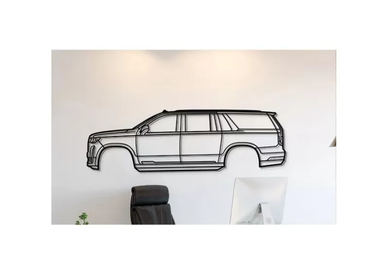 Cadillac - Escalade ESV 2021 Wall Art - Model preview 1