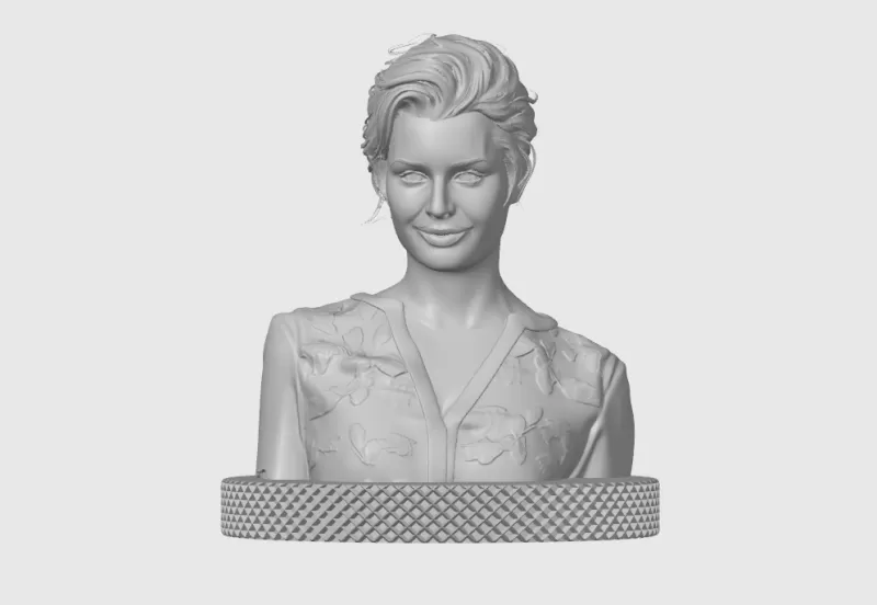 Rebecca Romijn 3D Bust Print - Model preview 3