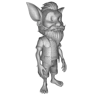 Forest Folk Collection – 10 High-Poly Kitbash Characters - Model thumbnail 3