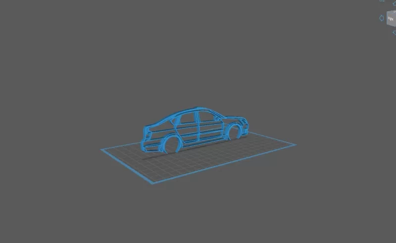 Nissan - Fuga 2006 Wall Art - Model preview 2