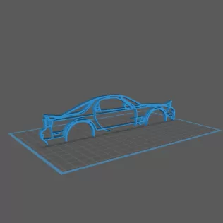Mazda - RX-7 Wall Art - Model thumbnail 1