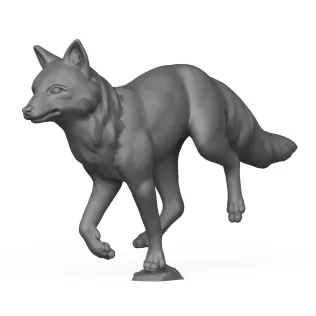 Fox Running Pose