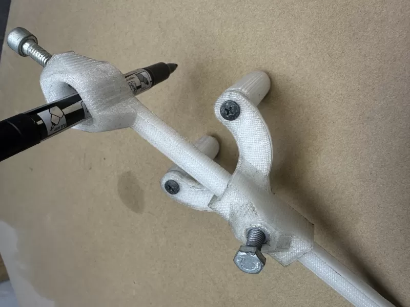 Car Wheel Arch Line Marker Tool - Model preview 4