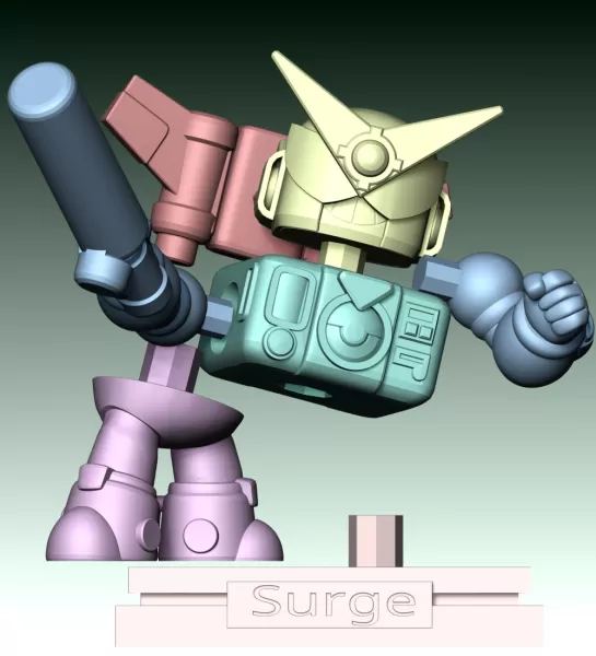 Surge - Brawl Stars - Model preview 10