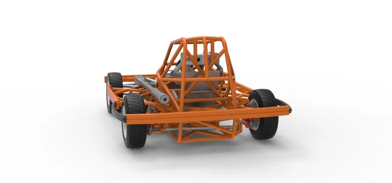 BriSCA Formula 2 Stock Car Base Scale 1:25 - Model preview 14