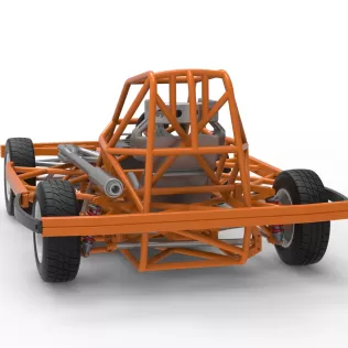 BriSCA Formula 2 Stock Car Base Scale 1:25 - Model thumbnail 14
