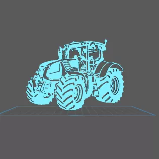 Tractor - Claas Wall Art