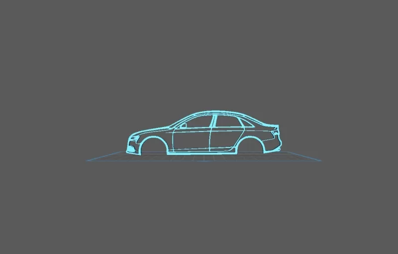 Audi - S4 2009 - Model preview 1