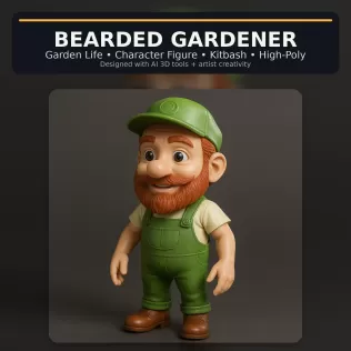 Stylized Character Collection Vol. 01 – Kitbash High-Poly 3D Mod - Model thumbnail 20