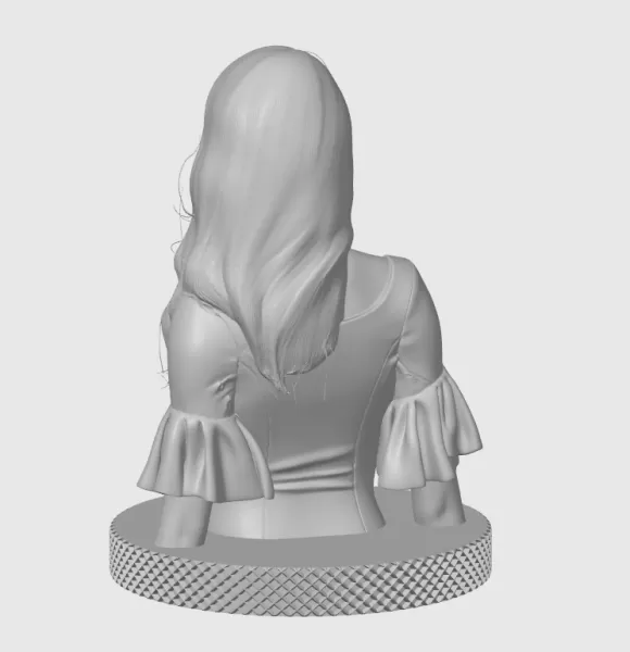 Penélope Cruz 3D Bust Print - Model preview 7