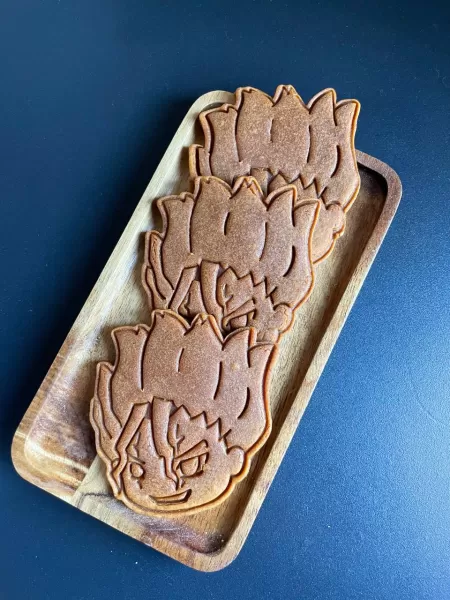 Senku Ishigami Cookie Cutter (Dr.Stone) - Model preview 1