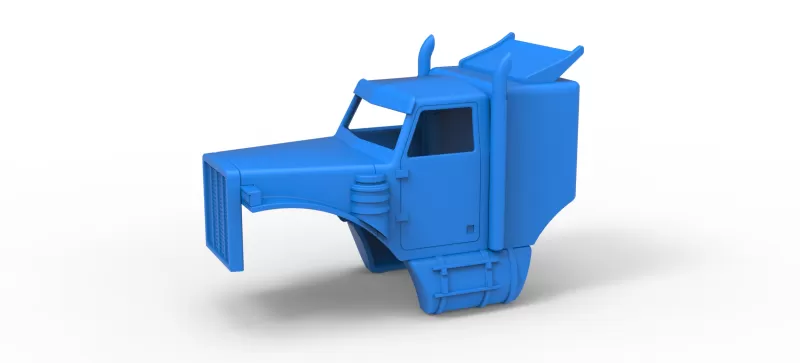 Shell of Monster Tow Truck Scale 1:25 - Model preview 1