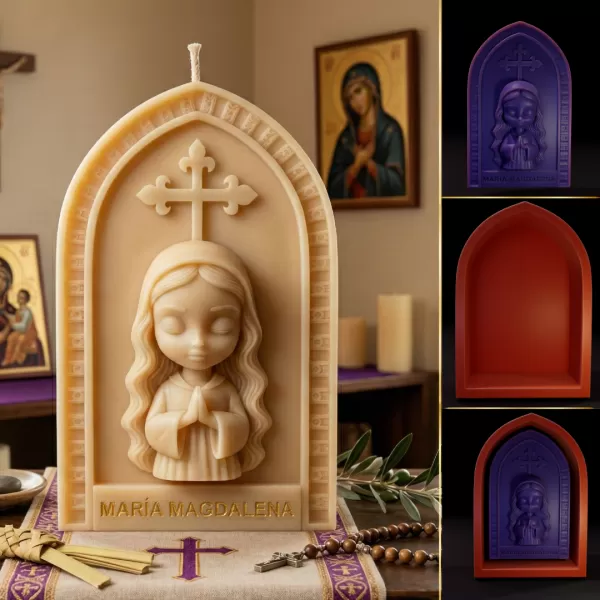 María Magdalena Chibi - Modelo 3D Imprimible - Model preview 1