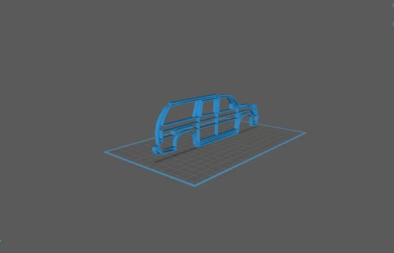 Cadillac - Escalade 2003 Wall Art - Model preview 2