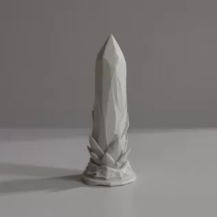 Crystal Obelisk - Fantasy Tabletop & Decor Piece