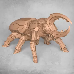 Stag Beetle Robot - Model thumbnail 2