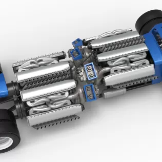 Vintage AWD Dragster Scale 1:25 - Model thumbnail 4