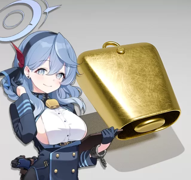 Ako's Chocker Bell - Blue Archive - Model preview 1