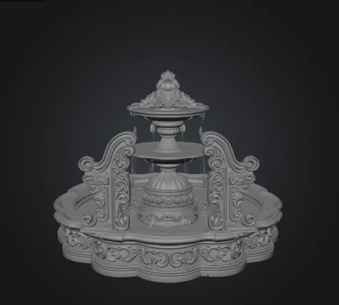 Fountain - Model preview 1