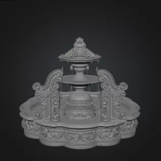 Fountain - Model thumbnail 1